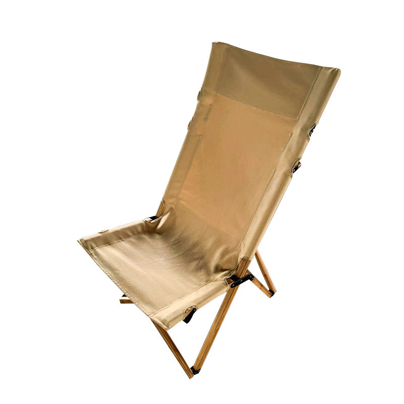 ST-750BB-E Cadeira dobrável de bambu com encosto